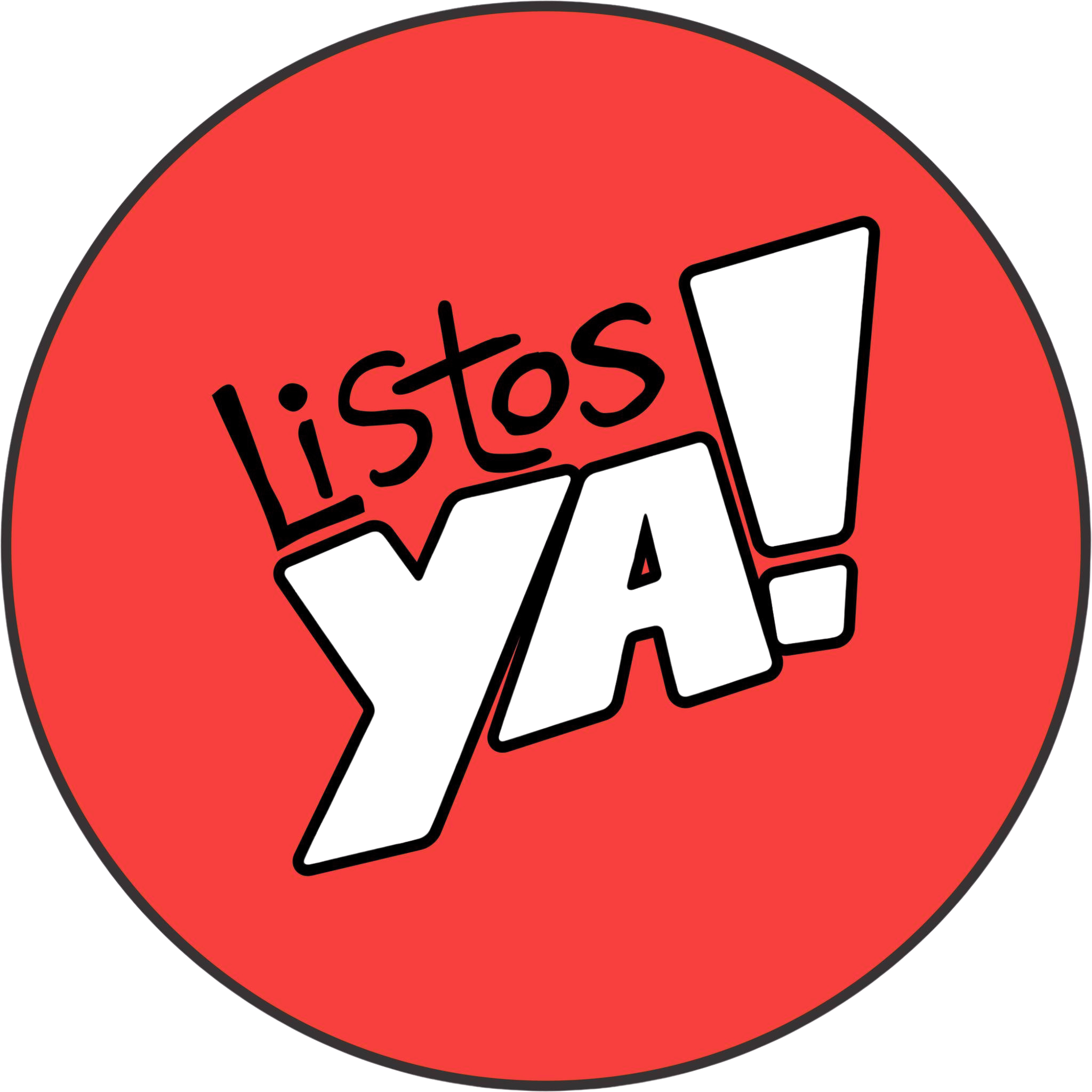Logo rojo Listos Ya